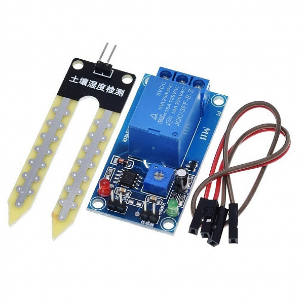 Sensor de Umidade de Solo com Relé 12V para Arduino
