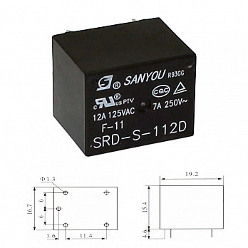 Rele Acoplador Rac2- 220v 220vca - 2 Contatos Reversíveis Sibratec